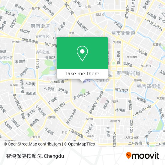智鸿保健按摩院 map