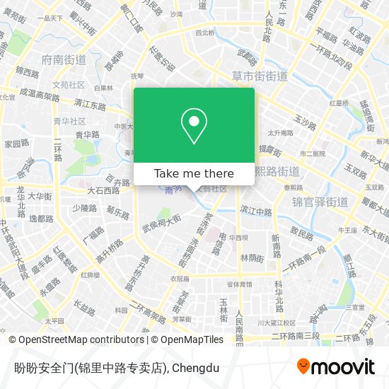 盼盼安全门(锦里中路专卖店) map