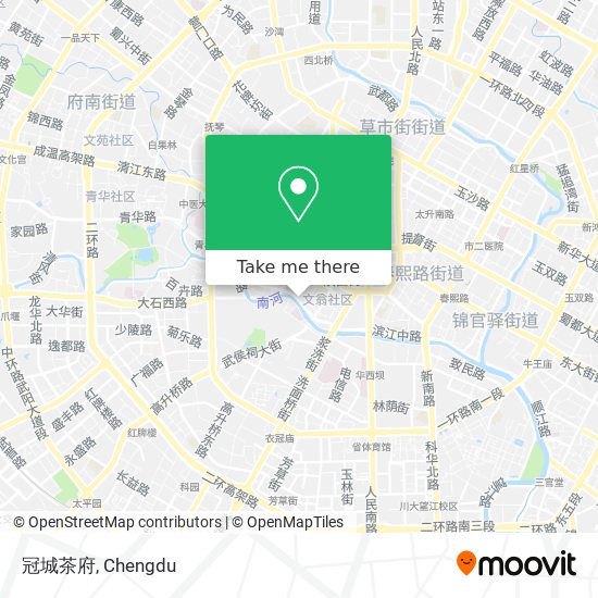 冠城茶府 map