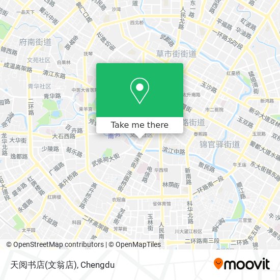 天阅书店(文翁店) map