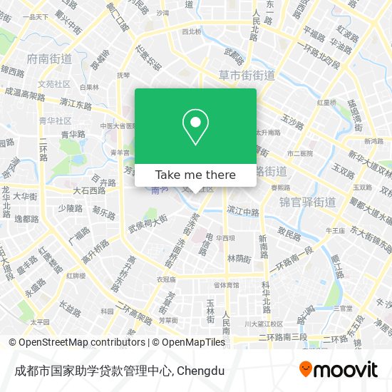 成都市国家助学贷款管理中心 map