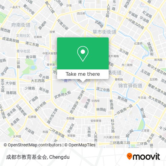 成都市教育基金会 map