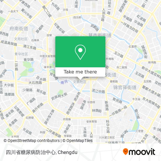 四川省糖尿病防治中心 map