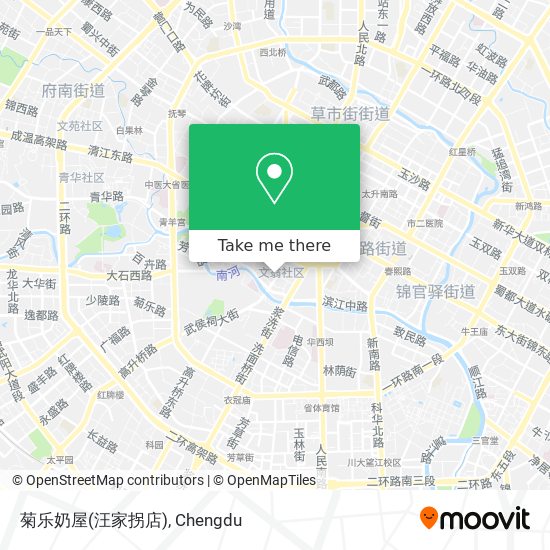 菊乐奶屋(汪家拐店) map