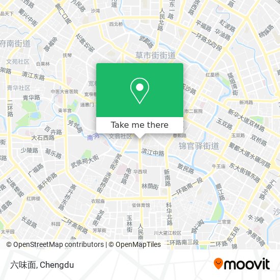 六味面 map