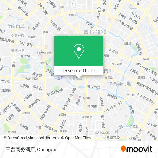 三普商务酒店 map