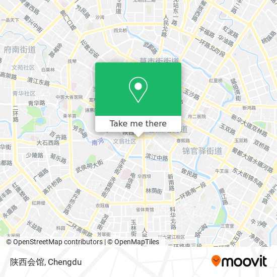 陕西会馆 map
