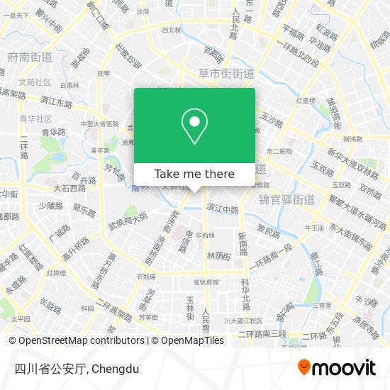 四川省公安厅 map