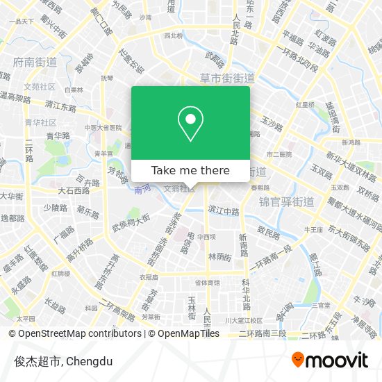 俊杰超市 map