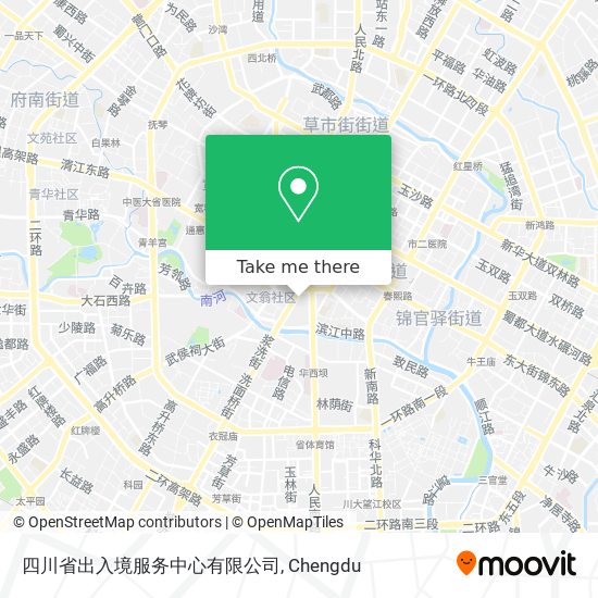 四川省出入境服务中心有限公司 map