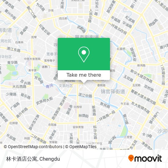 林卡酒店公寓 map