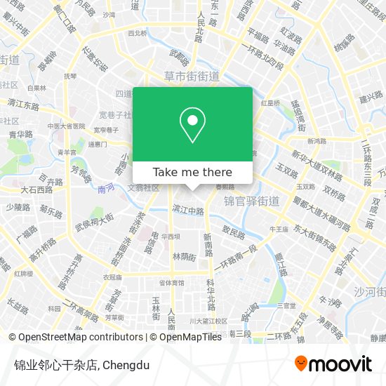 锦业邻心干杂店 map