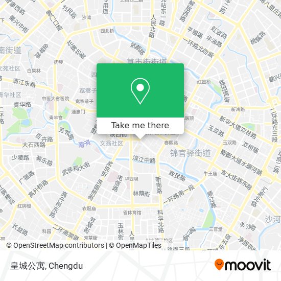 皇城公寓 map