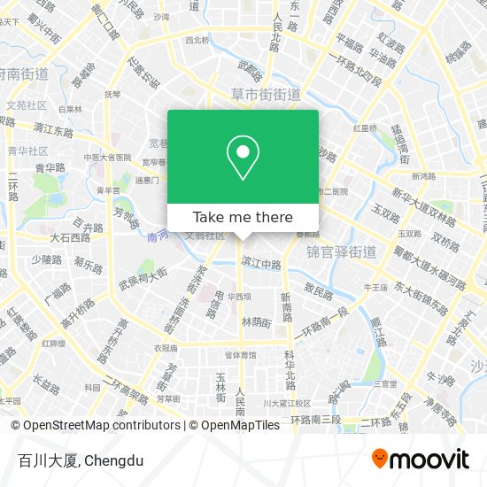 百川大厦 map