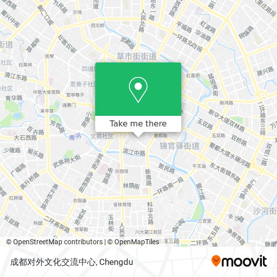 成都对外文化交流中心 map