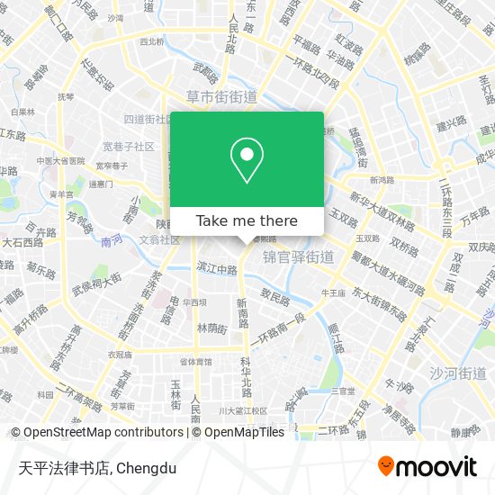 天平法律书店 map