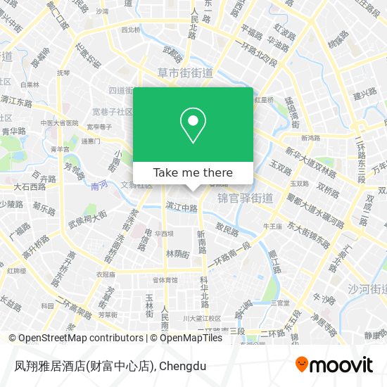 凤翔雅居酒店(财富中心店) map