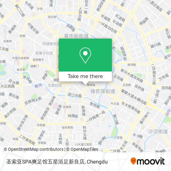 圣索亚SPA爽足馆五星浴足新良店 map
