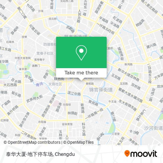泰华大厦-地下停车场 map