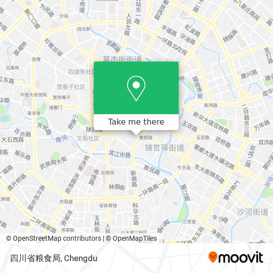 四川省粮食局 map