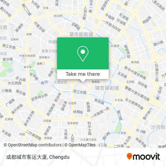成都城市客运大厦 map