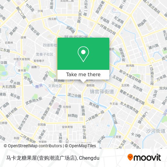 马卡龙糖果屋(壹购潮流广场店) map