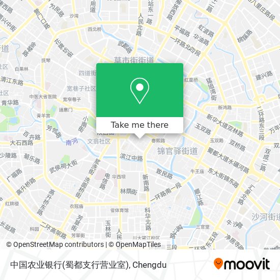 中国农业银行(蜀都支行营业室) map