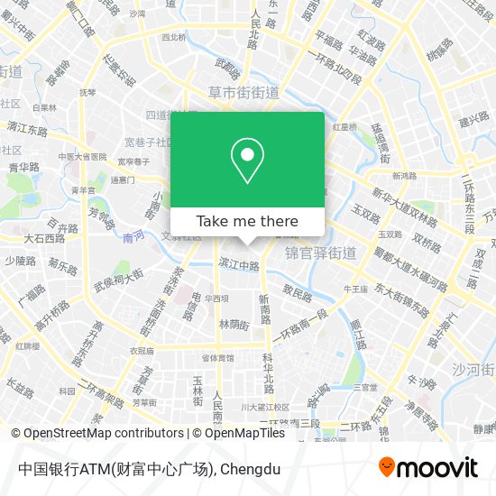 中国银行ATM(财富中心广场) map