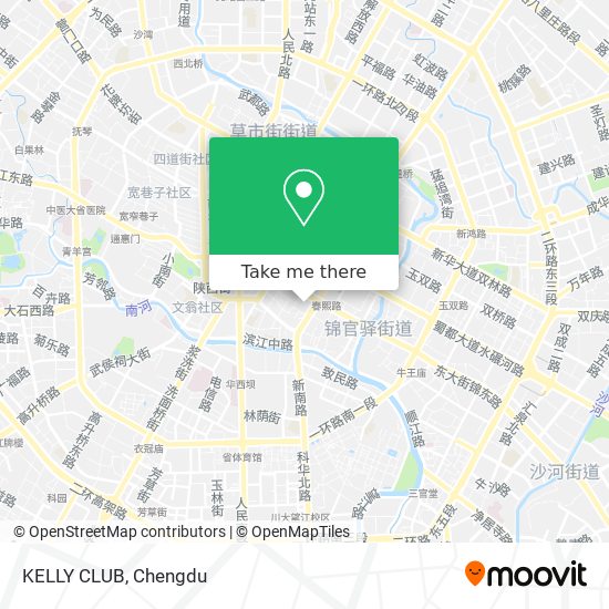 KELLY CLUB map