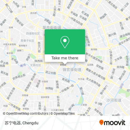 苏宁电器 map