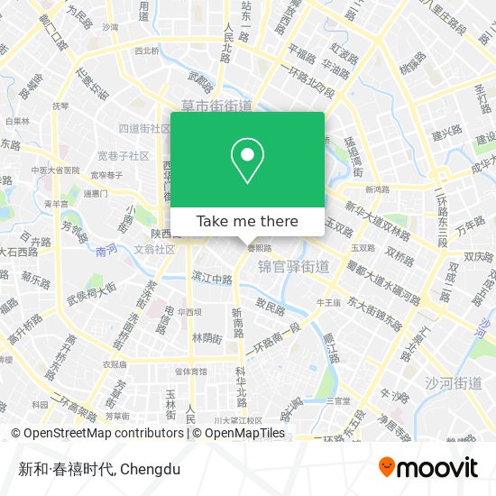 新和·春禧时代 map