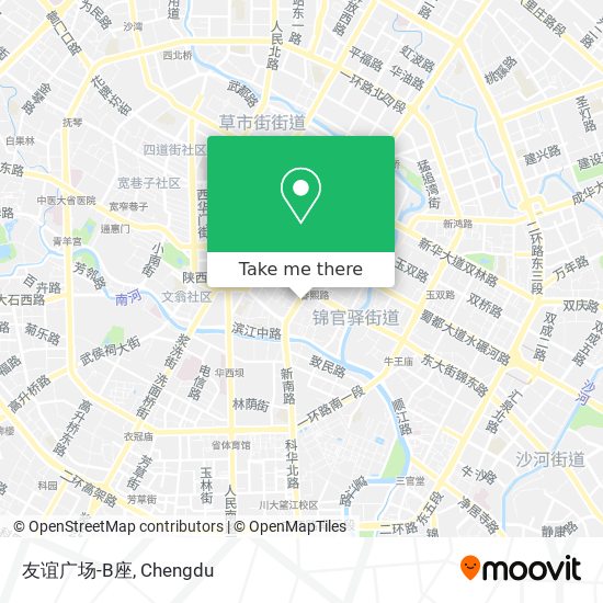 友谊广场-B座 map