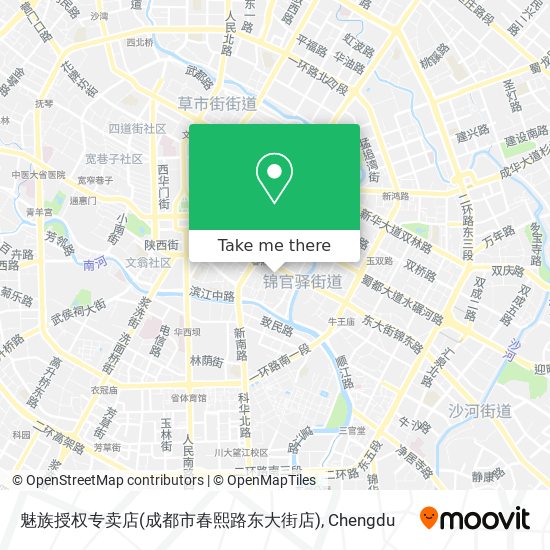 魅族授权专卖店(成都市春熙路东大街店) map