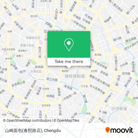 山崎面包(春熙路店) map