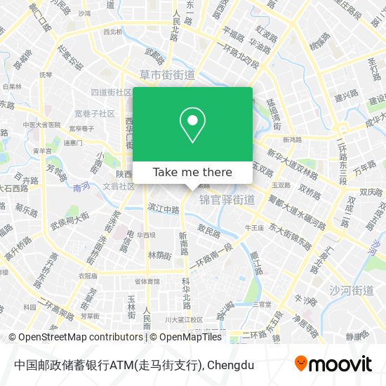 中国邮政储蓄银行ATM(走马街支行) map