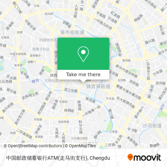 中国邮政储蓄银行ATM(走马街支行) map
