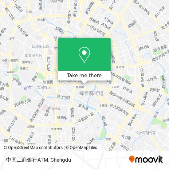 中国工商银行ATM map