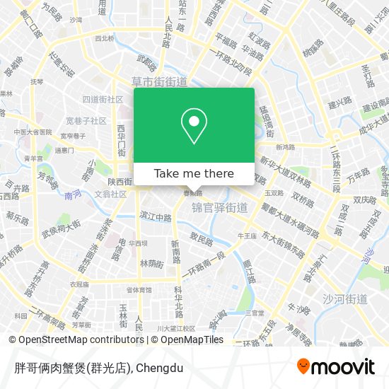 胖哥俩肉蟹煲(群光店) map