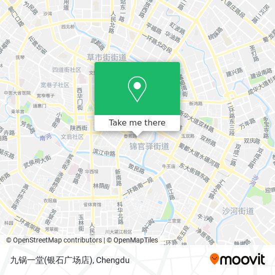 九锅一堂(银石广场店) map