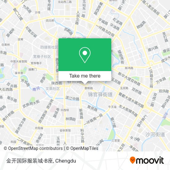 金开国际服装城-B座 map