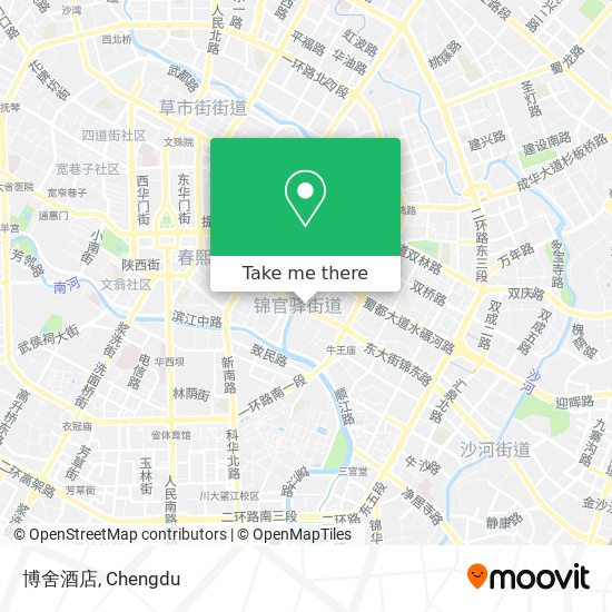 博舍酒店 map