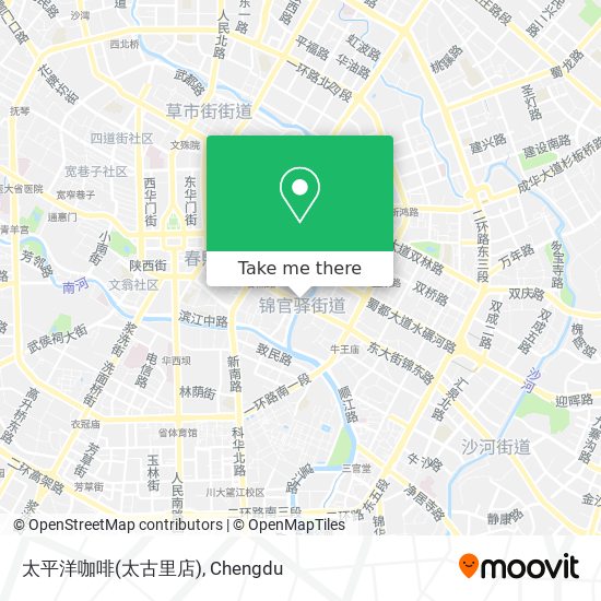 太平洋咖啡(太古里店) map