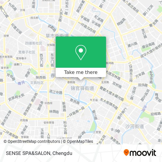 SENSE SPA&SALON map