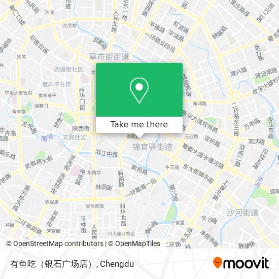 有鱼吃（银石广场店） map