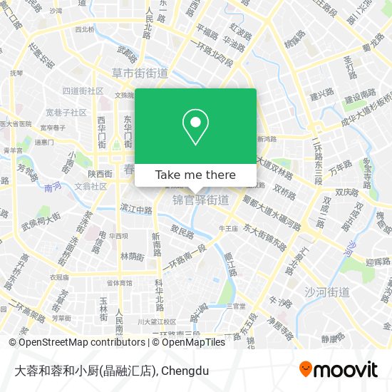 大蓉和蓉和小厨(晶融汇店) map