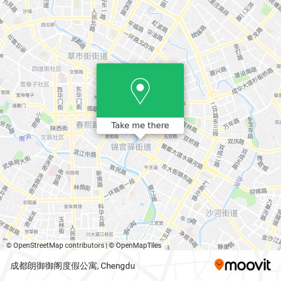 成都朗御御阁度假公寓 map