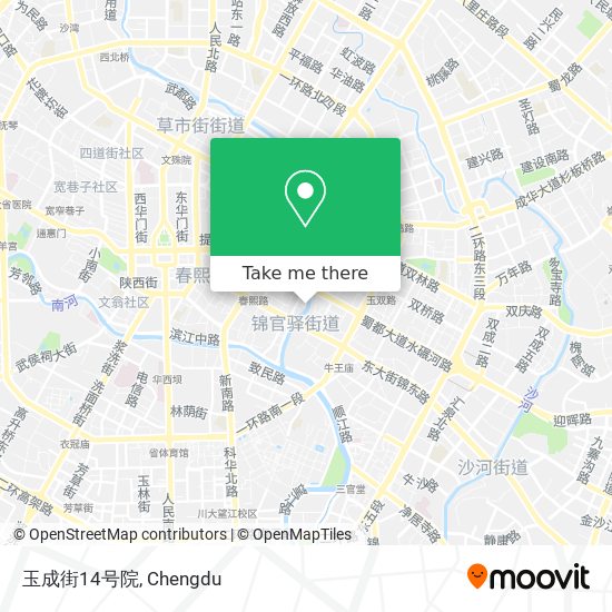 玉成街14号院 map