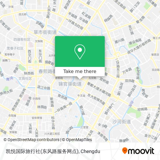 凯悦国际旅行社(东风路服务网点) map