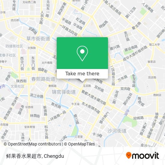 鲜果香水果超市 map