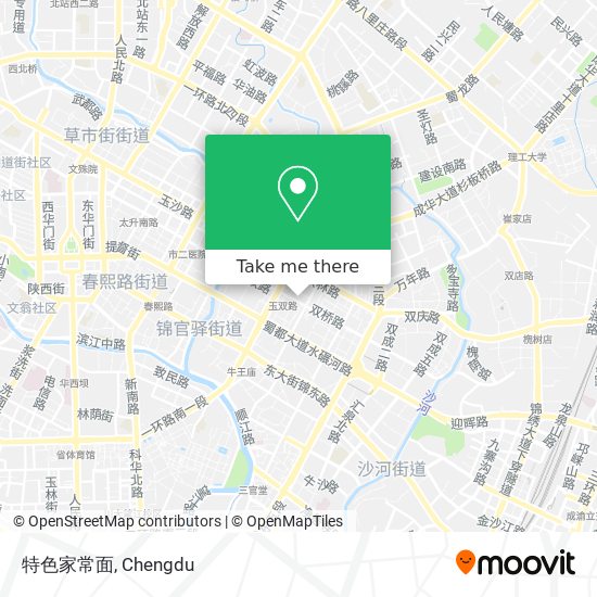 特色家常面 map